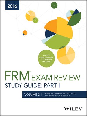cover image of Wiley FRM Exam Review Study Guide 2016 Part I, Volume 2